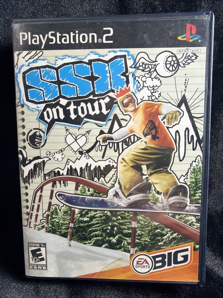 SSX On Tour PS2 PlayStation 2 Clean Complete CIB Manual Tested