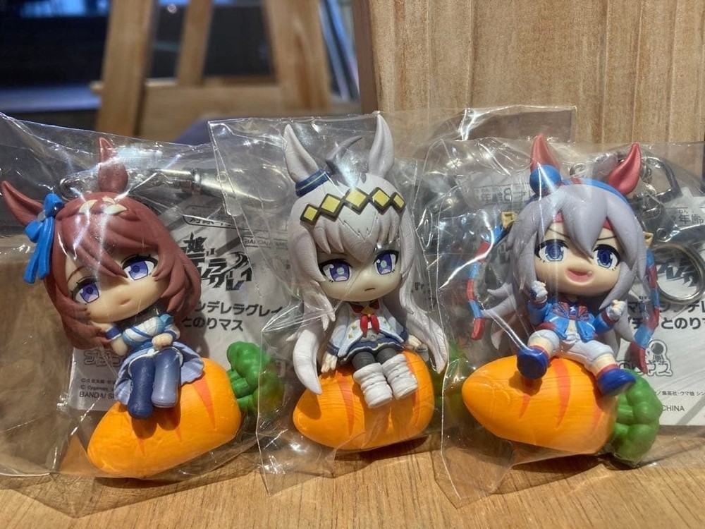 Uma Musume Cinderella Gray Figure Set Oguri Cap Tamamo Cross Super Creek