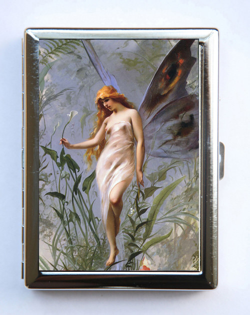 The Lily Fairy Cigarette Case Wallet Business Card Holder