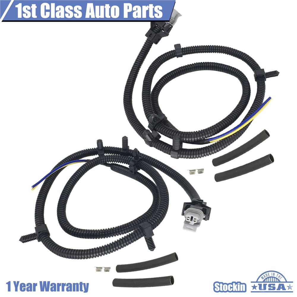 ABS Wheel Speed Sensor Harness Front Left & Right for Chevy Impala 2-Pack