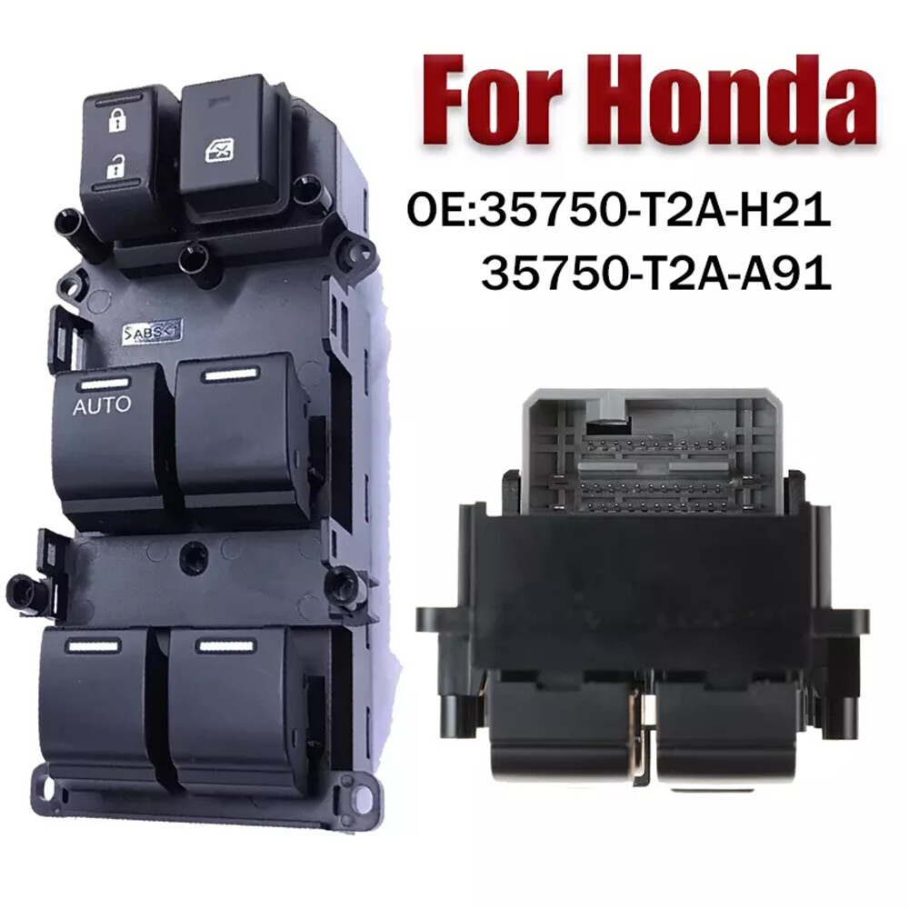 For Honda Accord 2013-16 Power Window Switch Front Left 35750T2AA91 35750T2AH21