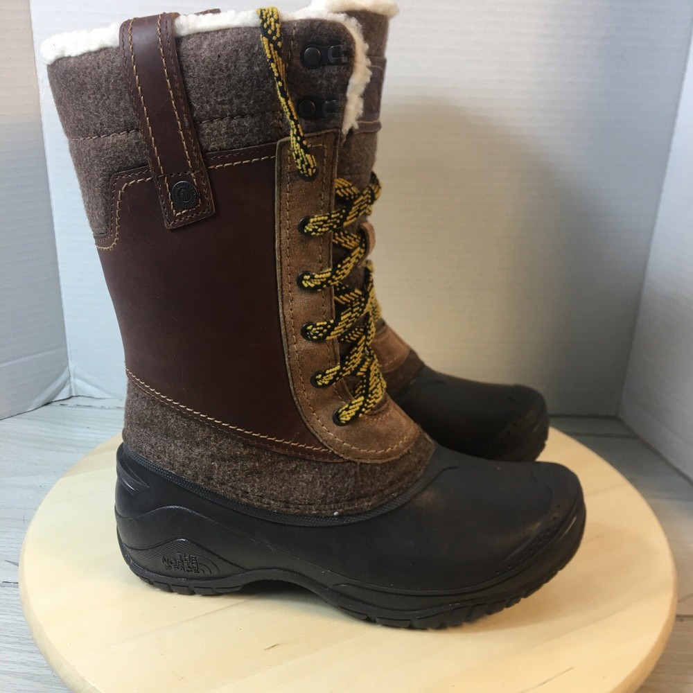 The North Face Shellista III Mid Waterproof Winter Boots for Women Size 7