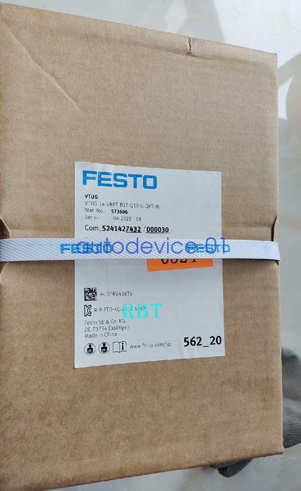 FESTO VTUG-14-VRPT-B1T-Q10-U-Q6S-8J Valve Island brand new DHL/FedEx