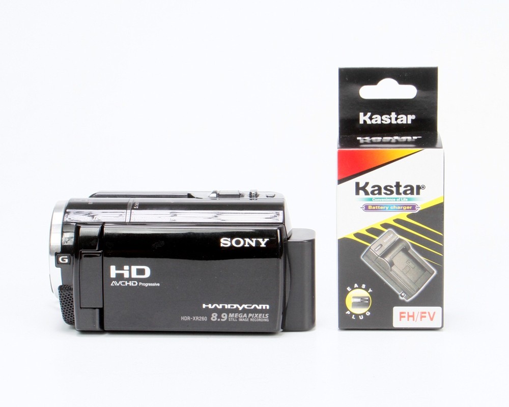 Sony Handycam HDR-XR260V HD Camcorder (Black) w/ 160GB Memory