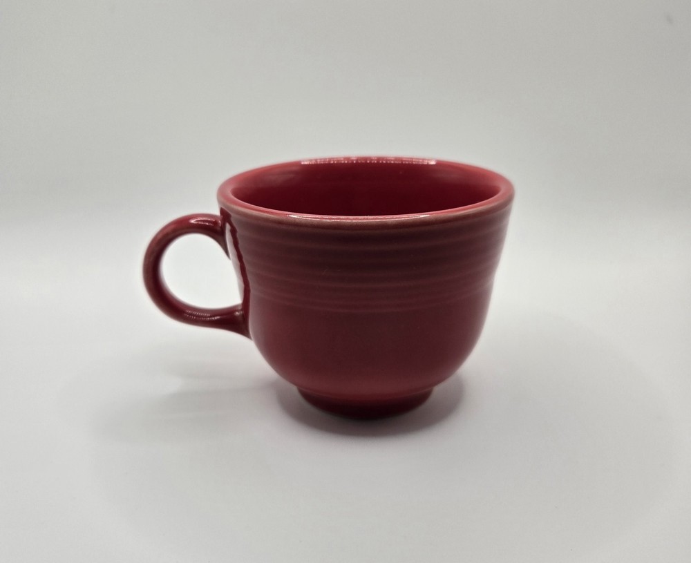 Fiesta Fiestaware Homer Laughlin Scarlet Red Coffee Tea Mug Cup