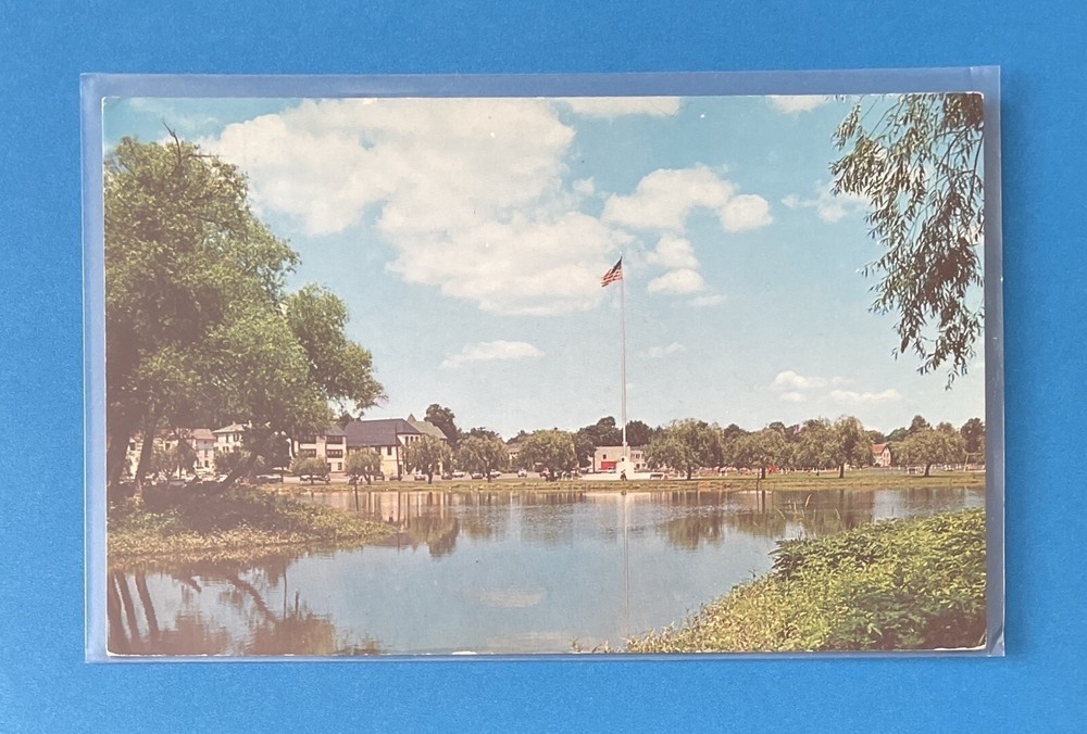 Spring Valley New York NY Memorial Park Postcard