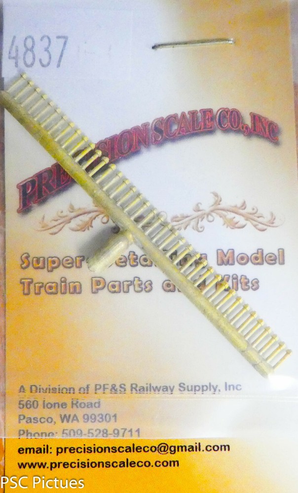 Precision Scale HO #4837 Nuts, Hex .040