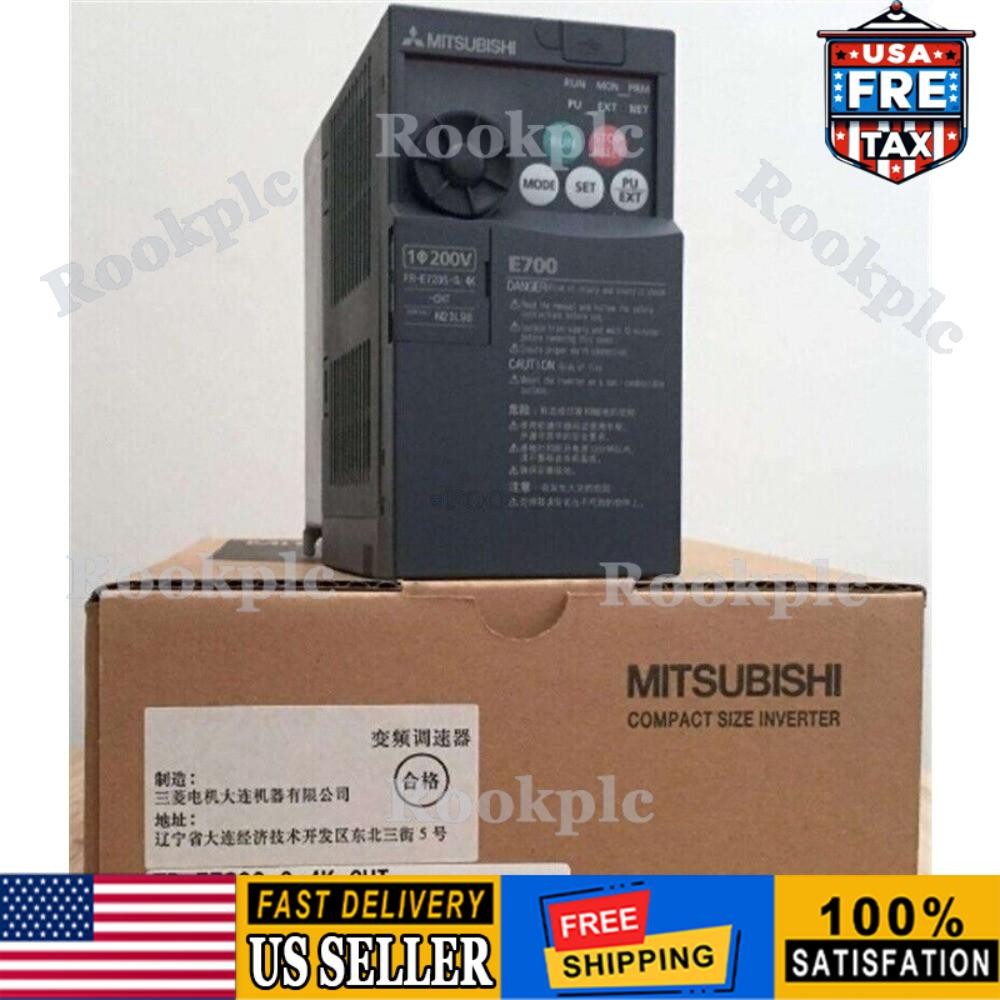1Pc Mitsubishi Inverter E700 0.4KW 220V FR-E720S-0.4K-CHT tu