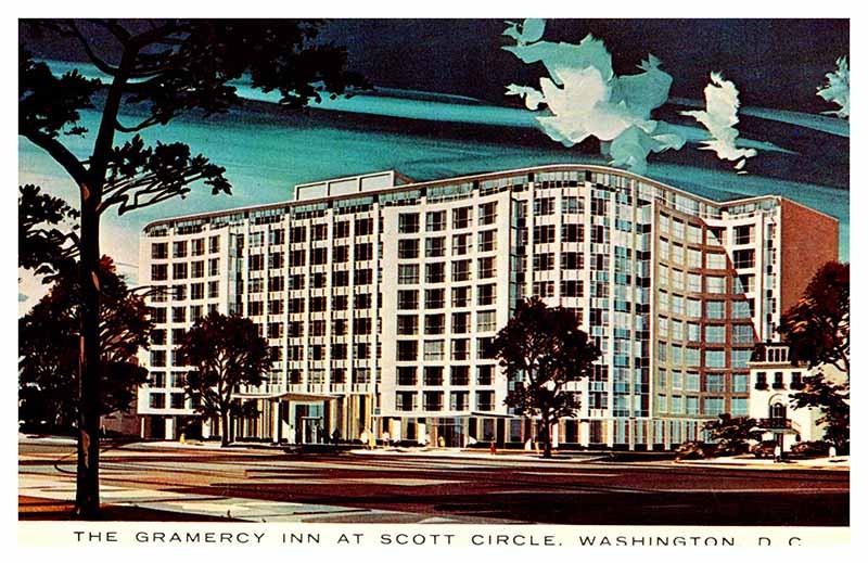 Postcard HOTEL SCENE Washington District of Columbia DC AR3005