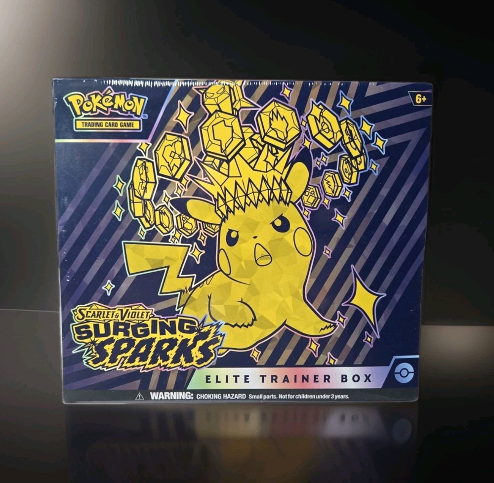Pokemon TCG Scarlet & Violet Surging Sparks Elite Trainer Box ETB Sealed