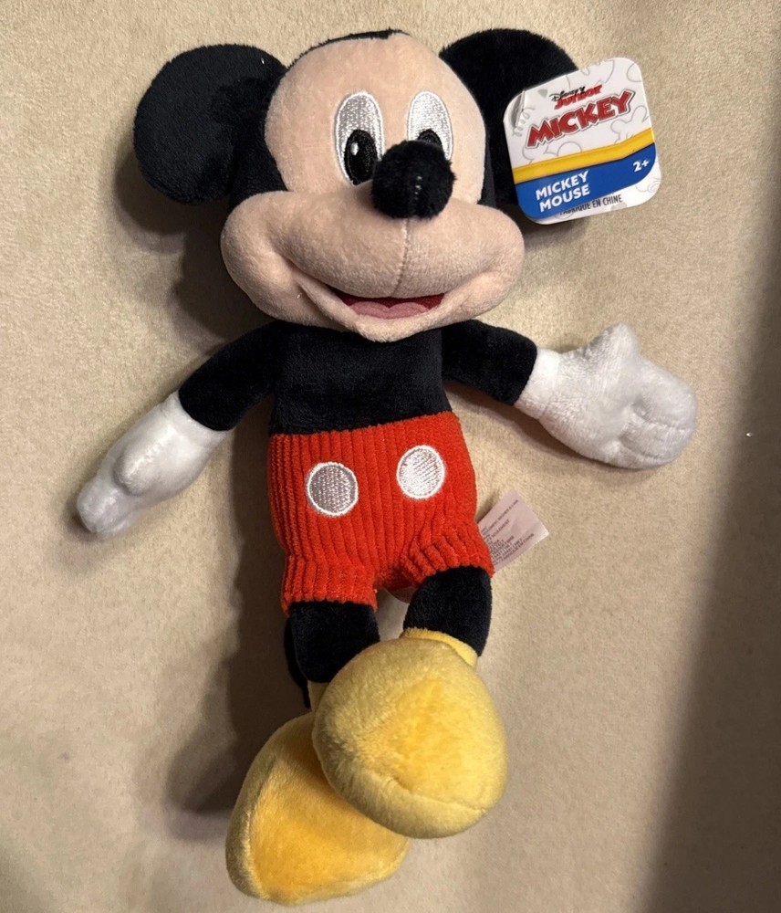 Mickey Mouse Disney Jr. Mickey Mouse Clubhouse Plush Stuffed Animal Toy 10