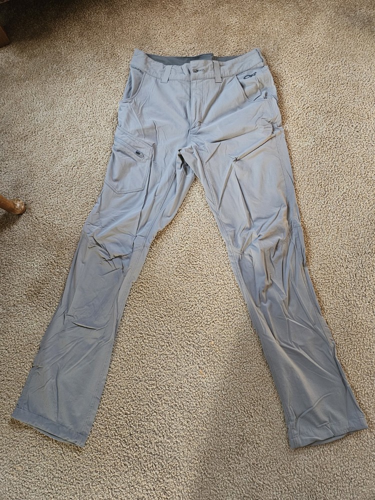 Outdoor Research Pants Mens Size 30 Ferrosi  Grey Hiking Cargo Performance