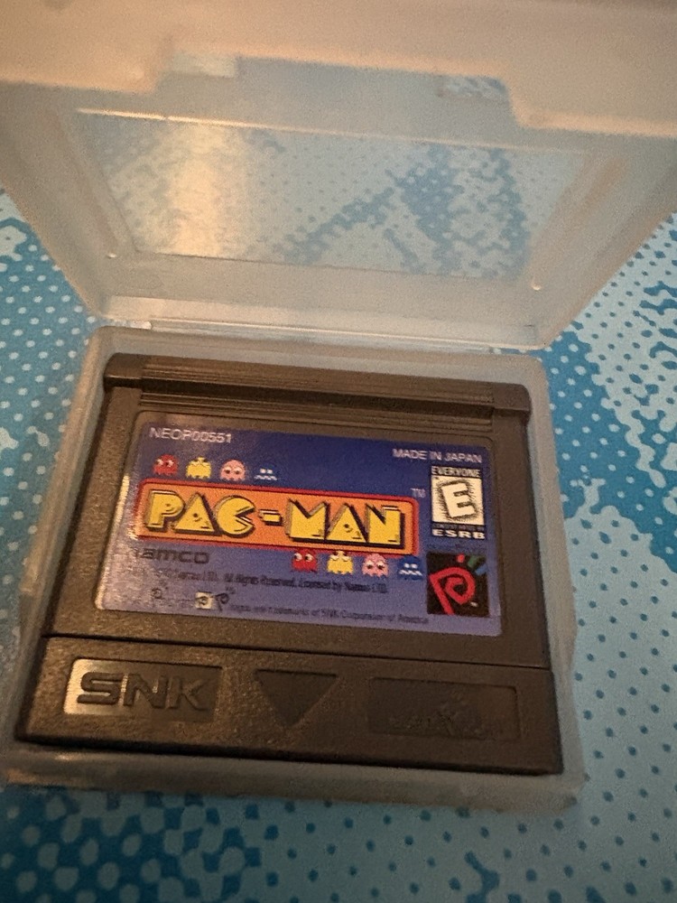 Neo Geo Pocket Color SNK Pac Man Authentic Cartridge Only Teated & Working
