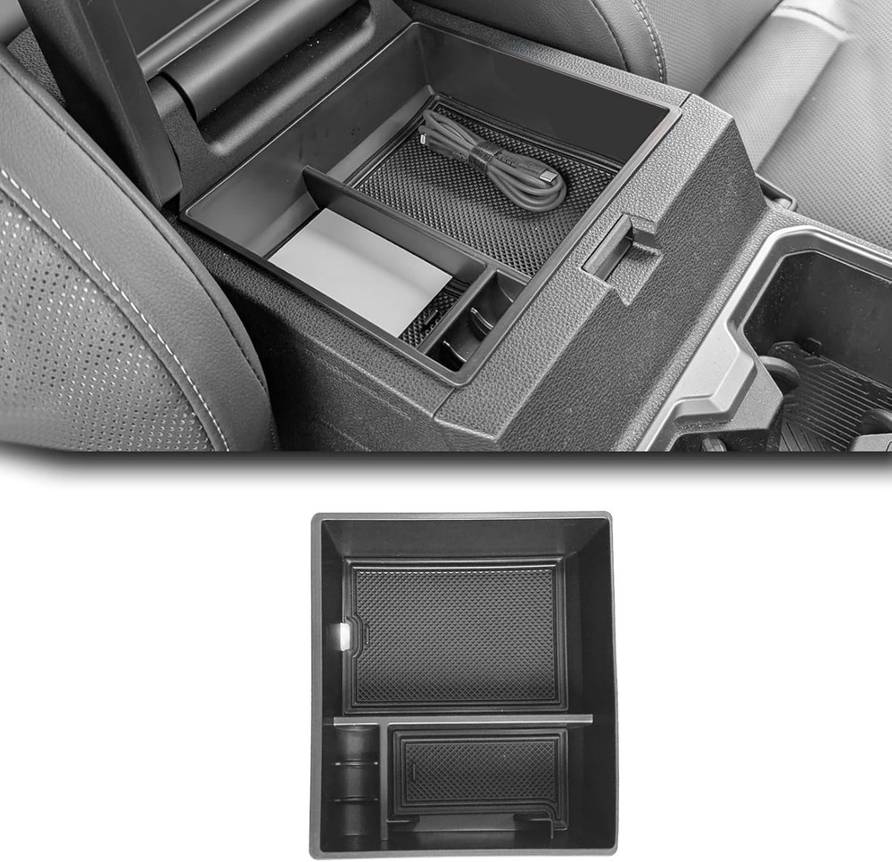 Center Console Organizer Tray for Toyota 4Runner 2025 ABS Coin Holder Storage Bo