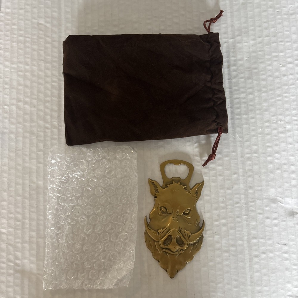 Copper Kettle Boar's Head Bottle Opener, Wizarding Trunk, Harry Potter Hogsmeade