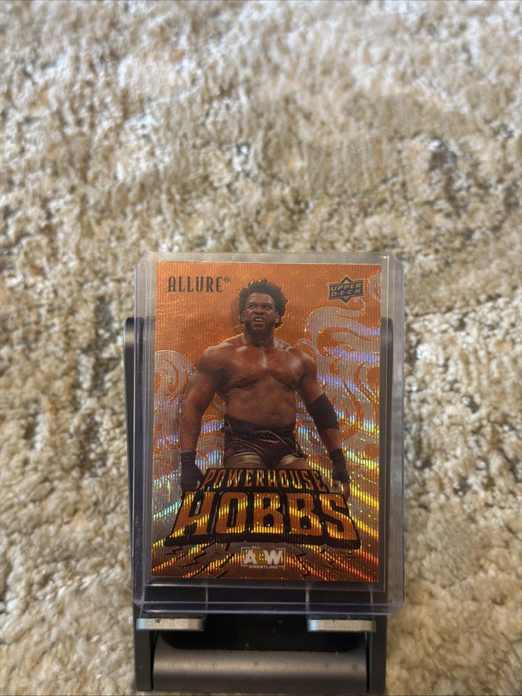 AEW Allure 2024 Upper Deck Powerhouse Hobbs Orange Slice Card