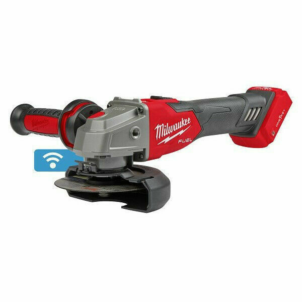 Milwaukee M18 Fuel 4-1/2 Inch Cordless Grinder 2883-20 in Red