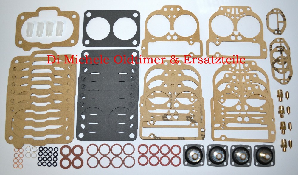 4x42 DCNF Profi-Reparatur-Kit für Weber Vergaser, Maserati, Aston Martin, B.0137
