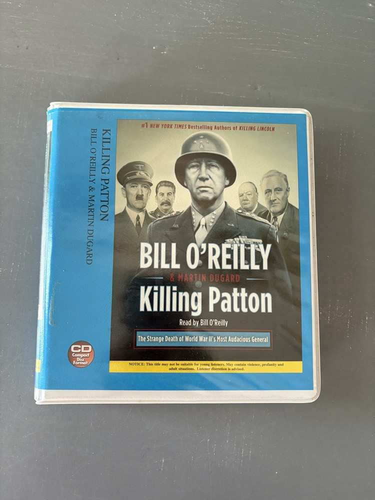 BILL O'REILLY Audio CD Books KILLING PATTON, REAGAN CIVIL WAR JAPAN