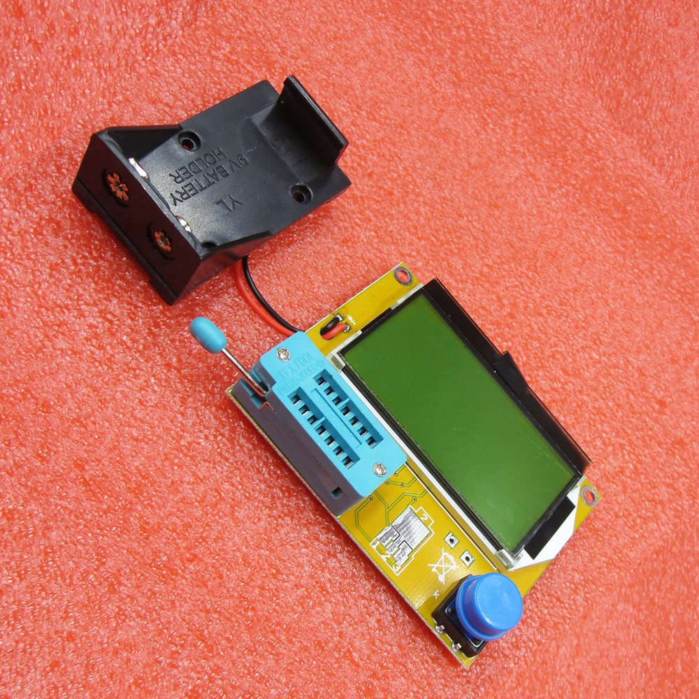 LCR-T4 LCD Transistor Tester Triode Capacitance ESR Meter MOS PNP NPN Kit