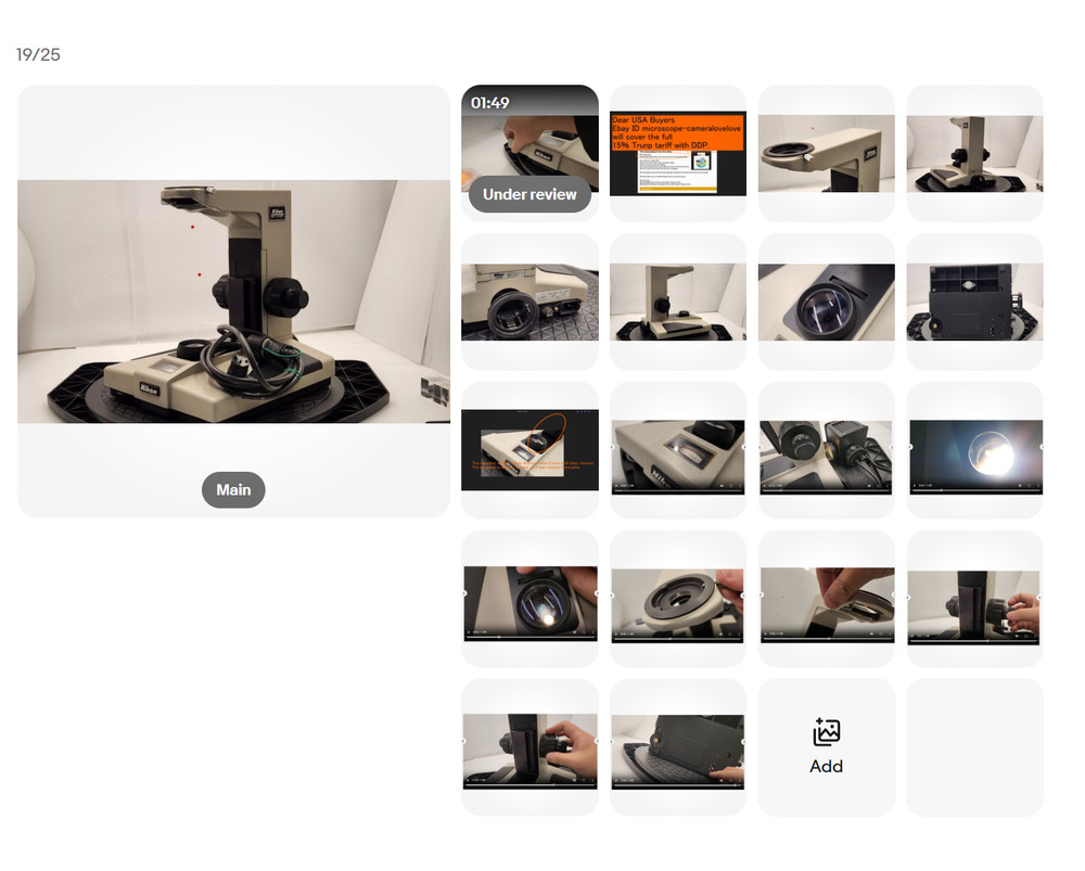 *Excellent Spare Body* Nikon Optiphot MICROSCOPE BODY/STAND 34841