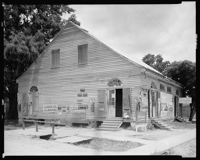 Photo:Grand Coteau Louisiana 1938 Petitin's Store General Store