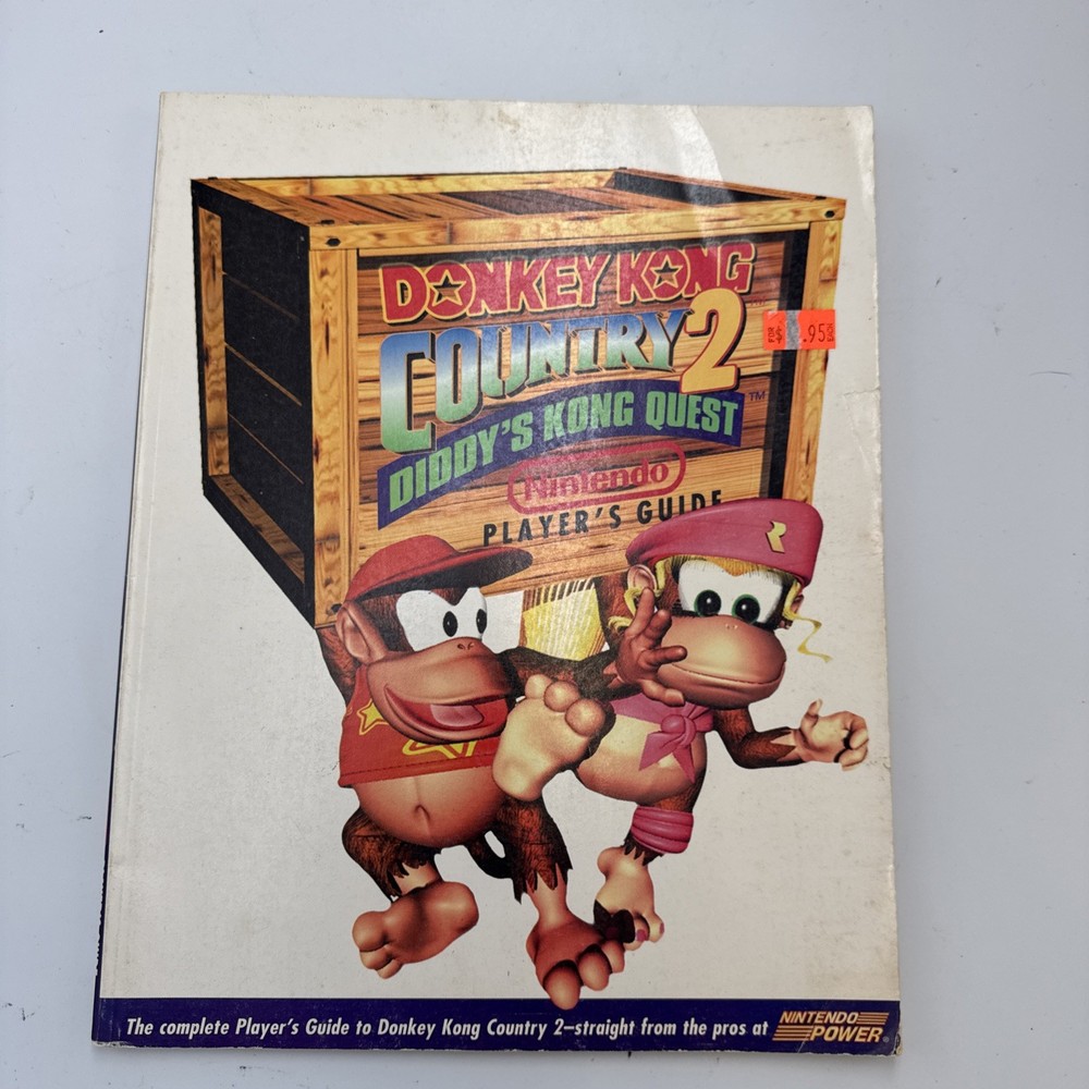 Donkey Kong Country 2 Diddy's Kong Quest Nintendo Power Player's Guide SNES