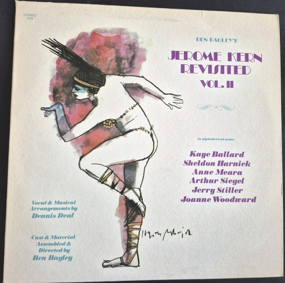 Ben Bagley's JOSEPH KERN REVISITED  Vol. II 1983 Painted Smiles Records USA