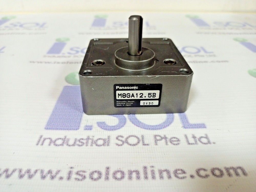 Panasonic M8GA12.5B Gear Head M8MA25GB4Y Motor Gear head