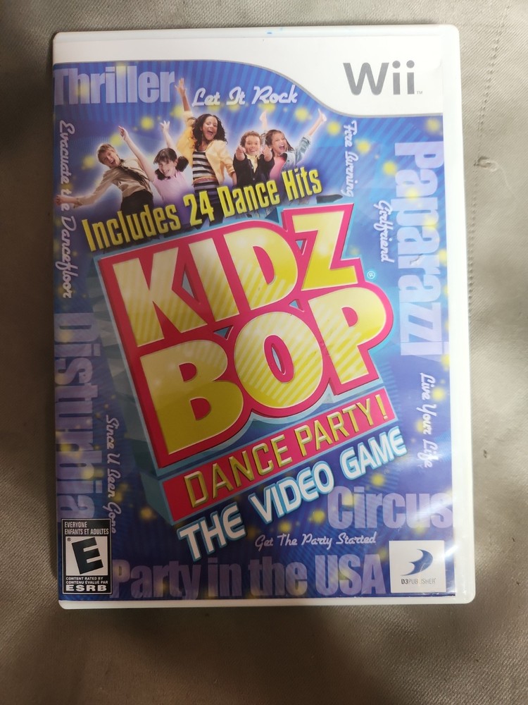 Kidz Bop Dance Party The Video Game (Nintendo Wii, 2010)