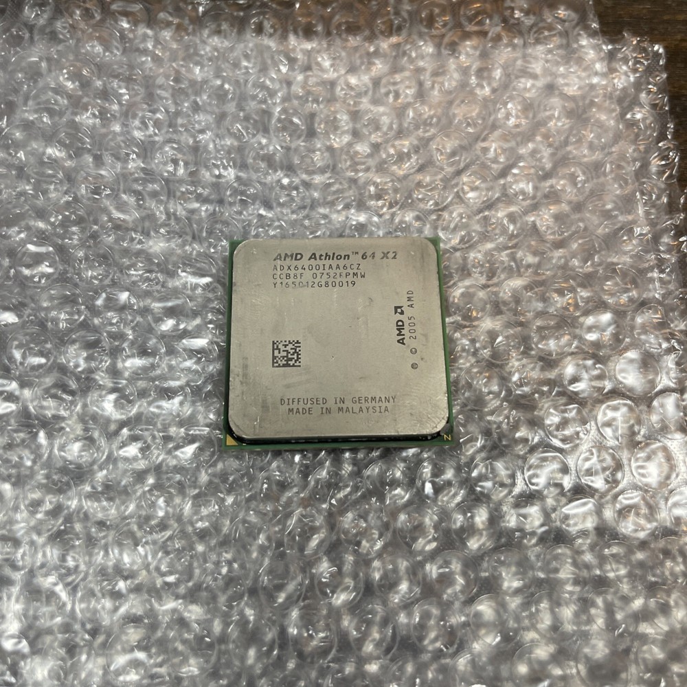 AMD Athlon 64 X2 6400+ AM2 3.2GHz Dual Core Processor Windsor 125W ADX6400IAA6CZ