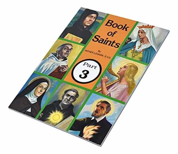 Book of Saints (Part 3): - Paperback, by Lovasik S.V.D. Reverend - Very Good