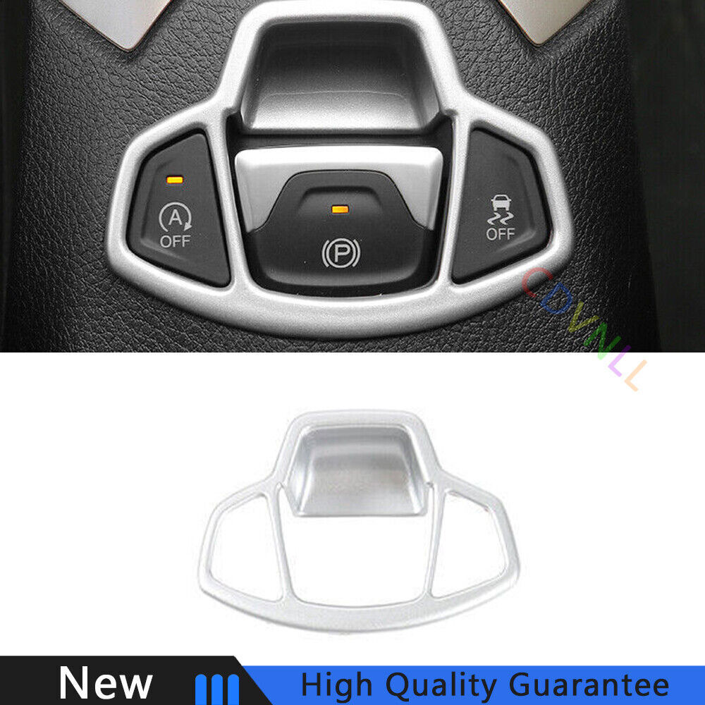 Fit For Jeep Compass 2017-2020 Matte Silver Console Electronic Handbrake Trim 1X