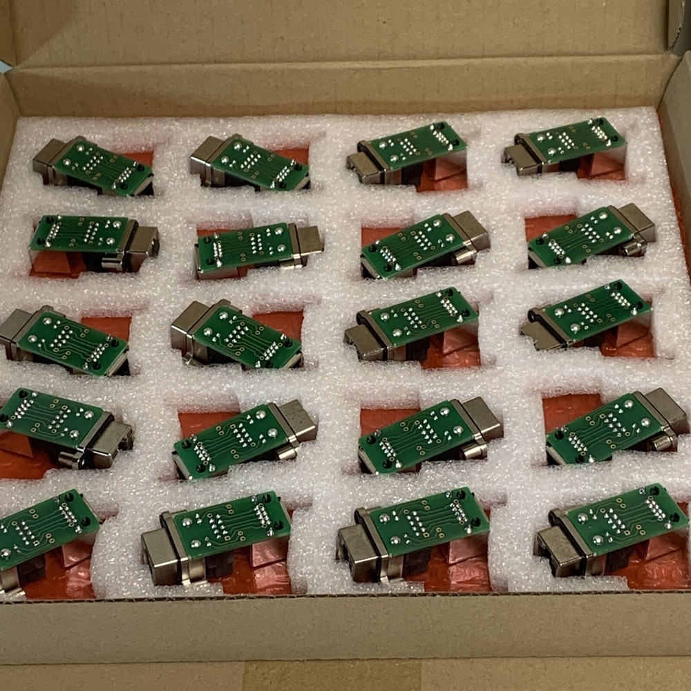 Modular Coupler Connector Jack, 8p8c RJ45 To Jack, 8p8c RJ45 Shielded Lot Of 118