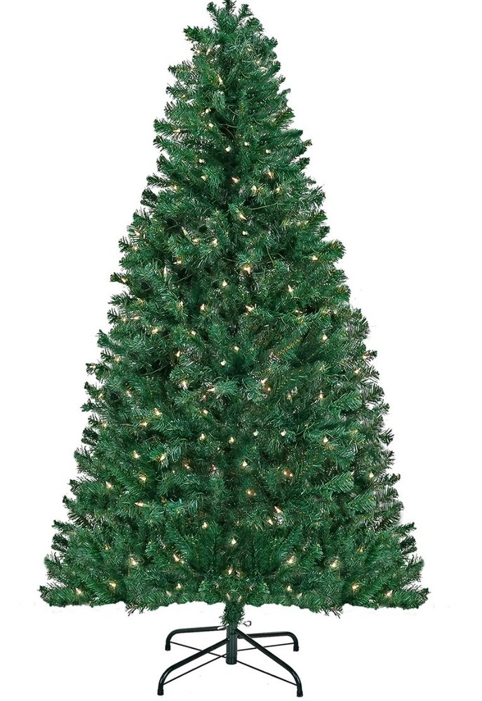 National Tree Company 6ft Acacia Pre-Lit Christmas Tree with 300 Clear Lights H Style-image