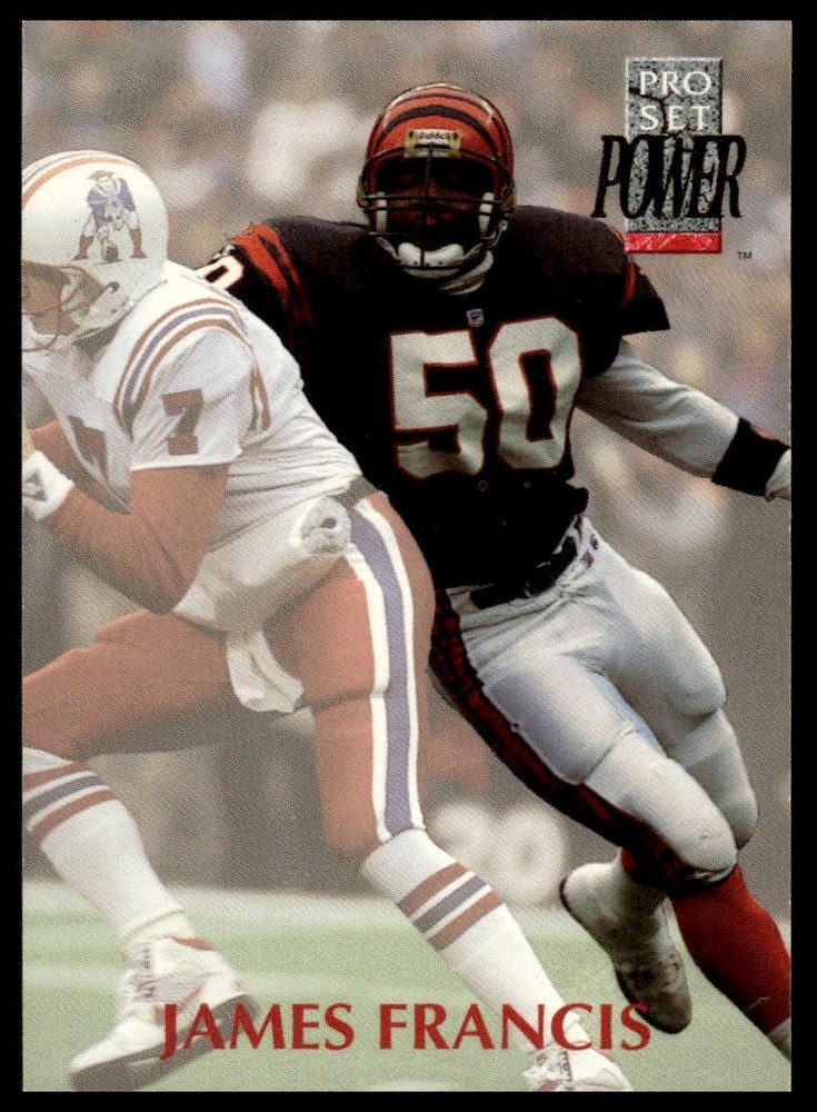 1992 Pro Set Power #248 James Francis