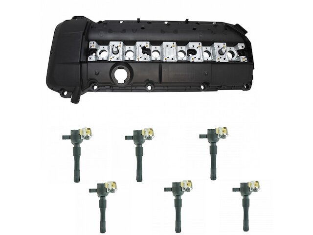 For 2000 BMW 323Ci Ignition Coil and Valve Cover Kit 41474PWQC Valve Cover