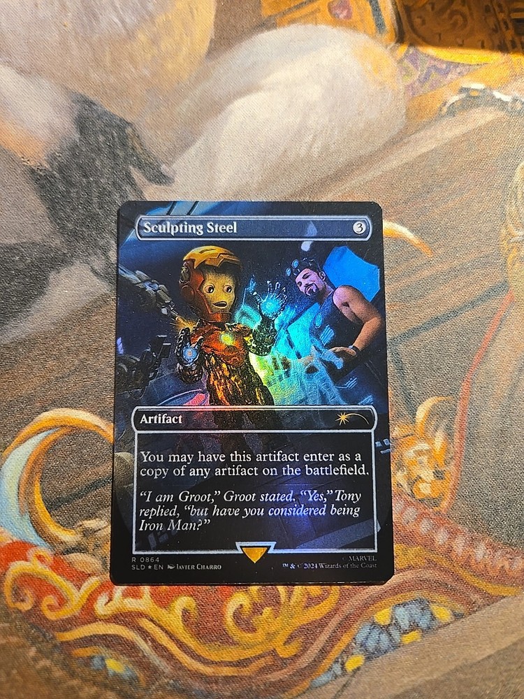 Sculpting Steel Foil MTG Secret Lair - Pack Fresh -