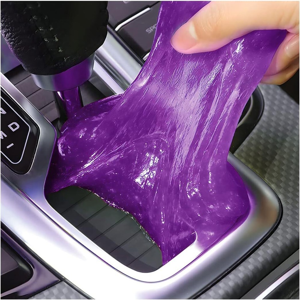 Moly Magnolia Cleaning Gel for Car, Auto Detailing Tools Car Interior Purple
