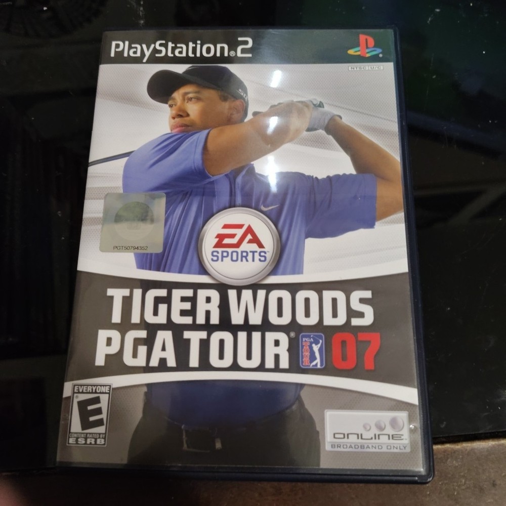 Tiger Woods PGA Tour 07 (Sony PlayStation 2/PS2, 2006) COMPLETE!!