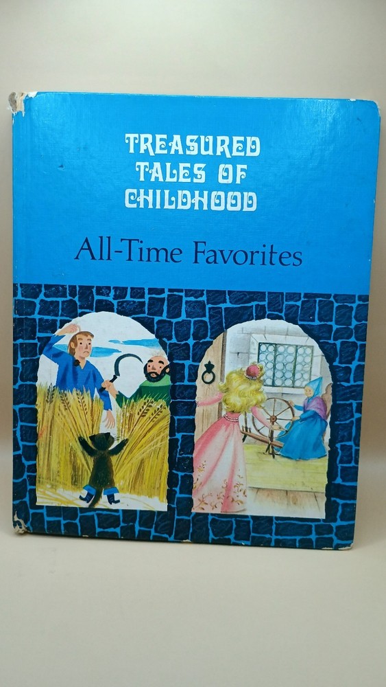 Treasured Tales of Childhood Book 1974 #4 Classics Children All Time Favorites