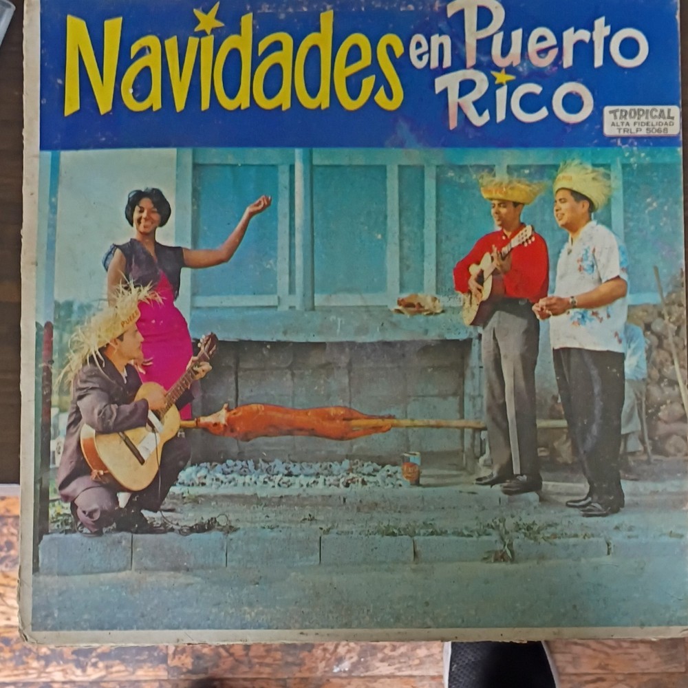 Tropical Navidades en Puerto Rico Vinyl LP Latin Aguinaldo Merengue