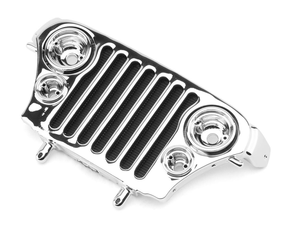 Axial SCX10 III Jeep CJ-7 Front Grille (Chrome) [AXI-3861]🌟✨25 Years on eBay! 250,000+ feedback!✨🌟