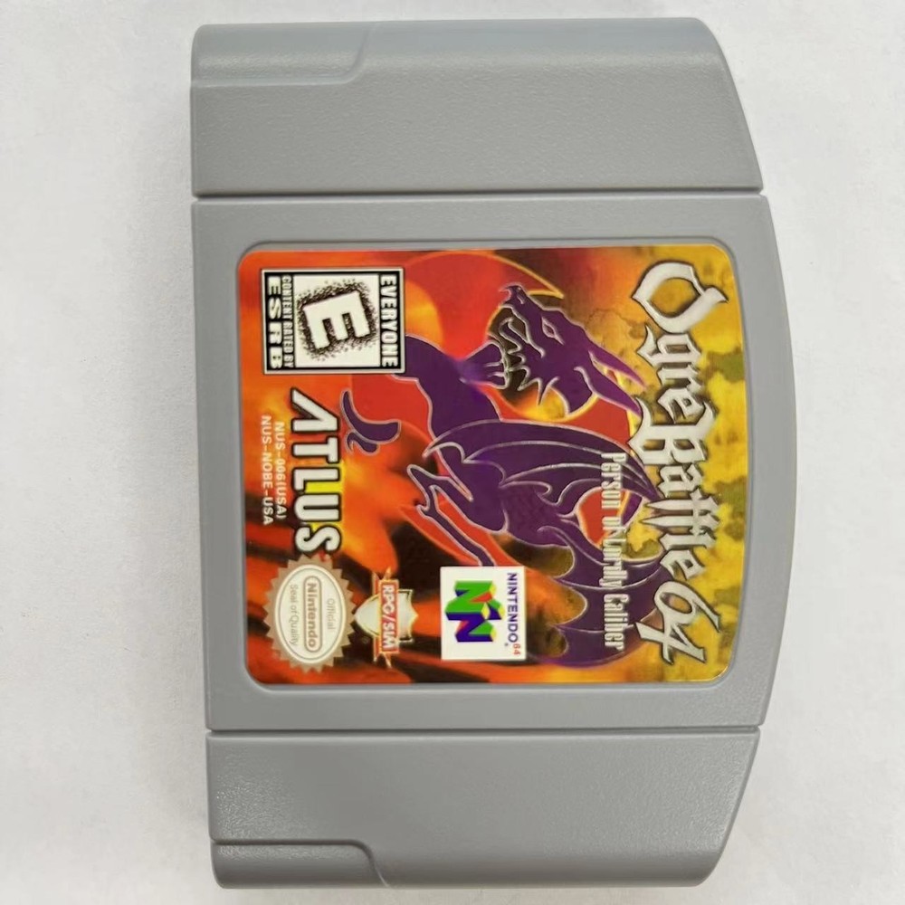 Ogre Battle 64: Person of Lordly Caliber Nintendo 64 N64 Game Cartridge Classic
