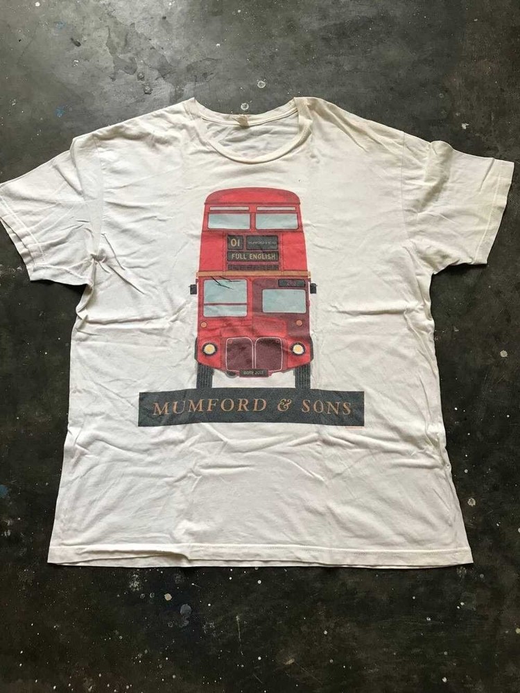 Vintage Mumford and sons Tour 2013 Full Size Unisex T Shirt BO1444