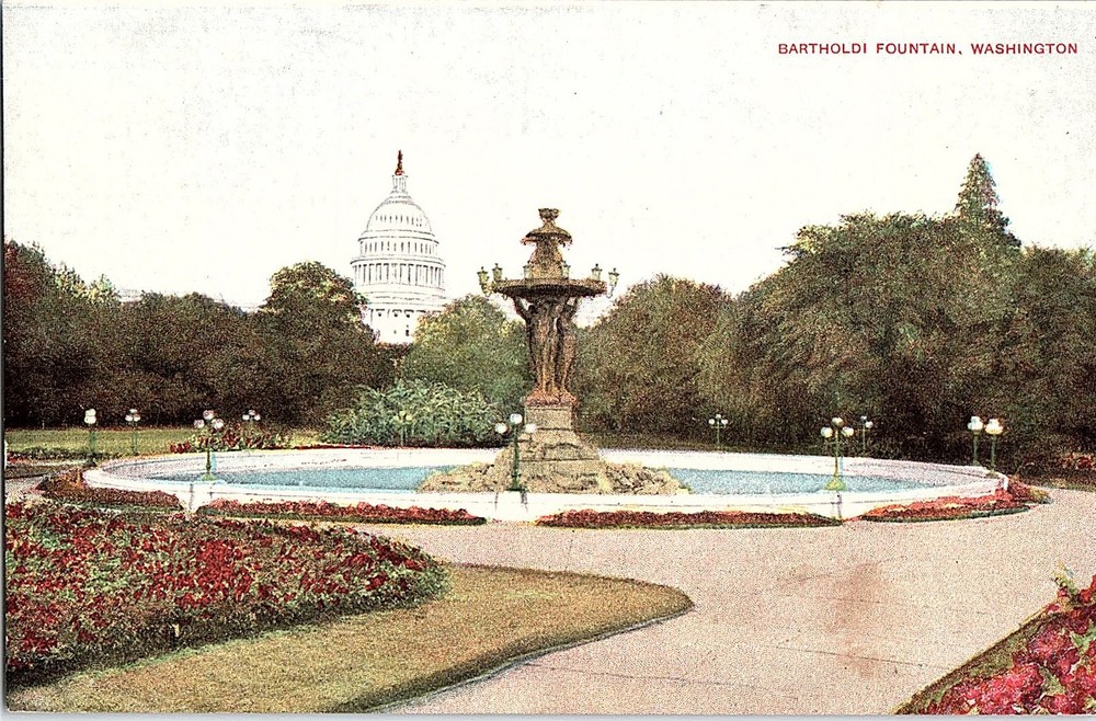 Postcard MONUMENT SCENE Washington District of Columbia DC AI3546