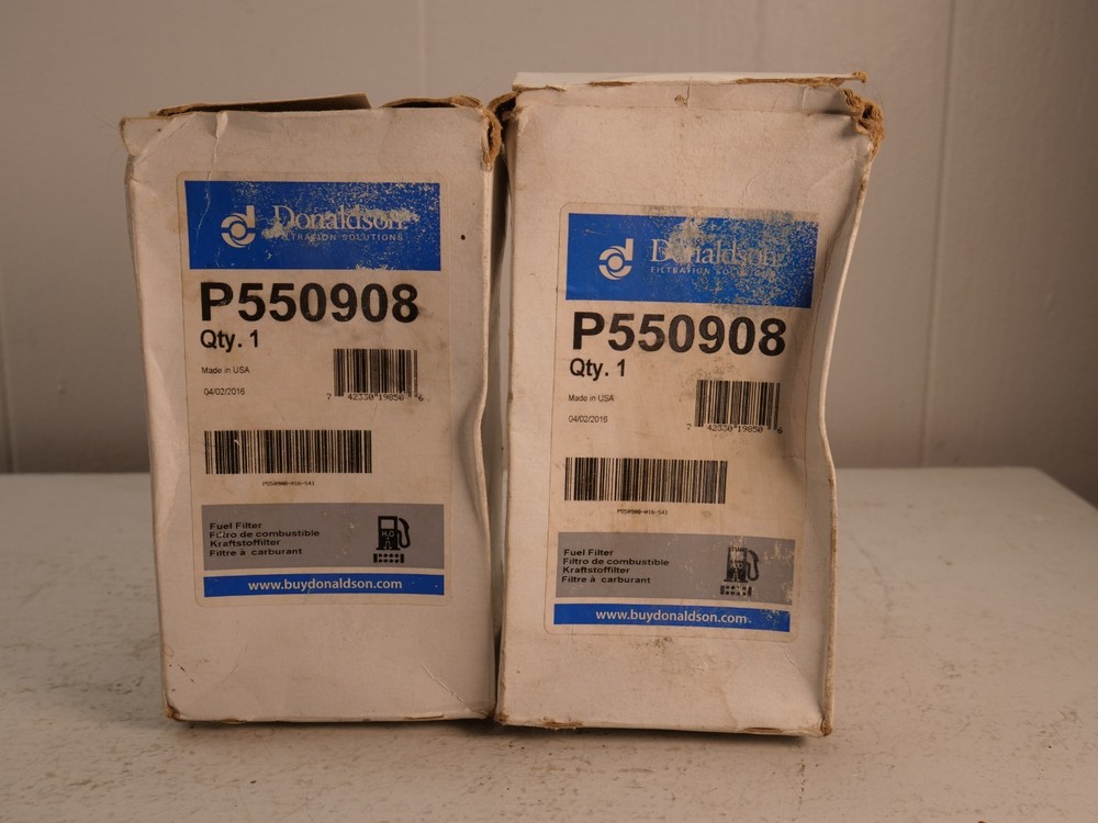 2 Donaldson P550908 Fuel Filters Replaces CARQUEST 86733 89723 Fram CS10726