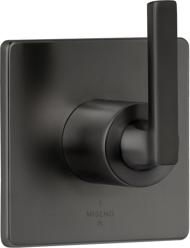 Miseno MNODT660 Elysa Single Handle 6 Function Diverter Valve - Black