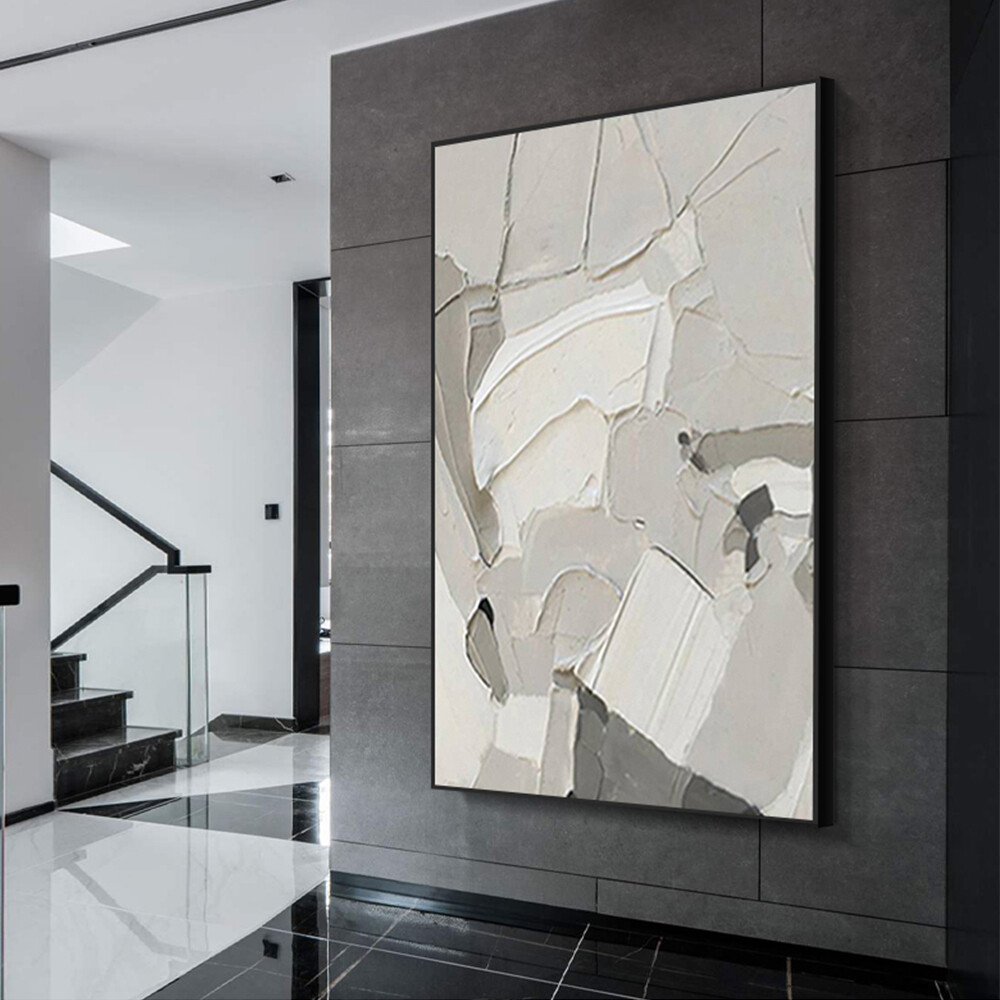 Abstract Knife 3D Oil Painting Home Decor Wall Art Hand Painted Abstract