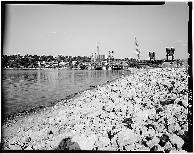 1. General setting, looking southeast - Prescott Bridge, Spanning St. Croix
